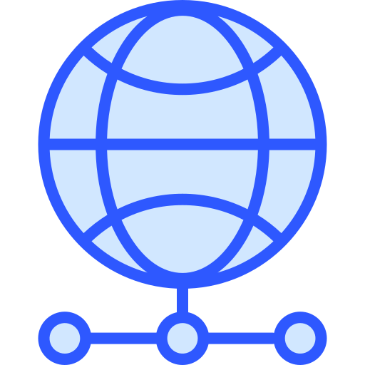Internet Generic Blue icon