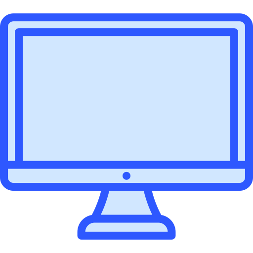 computer Generic Blue icoon
