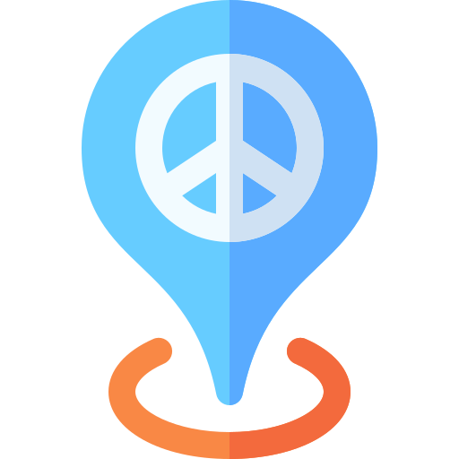 localización Basic Rounded Flat icono