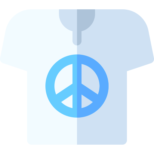 티셔츠 Basic Rounded Flat icon