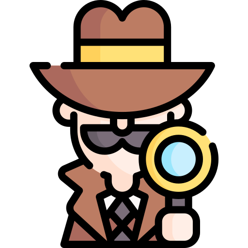 Private detective Special Lineal color icon