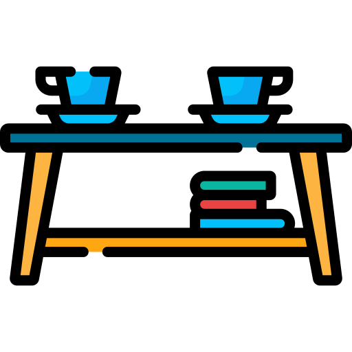 mesa de café Special Lineal color icono