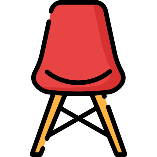 silla del comedor Special Lineal color icono