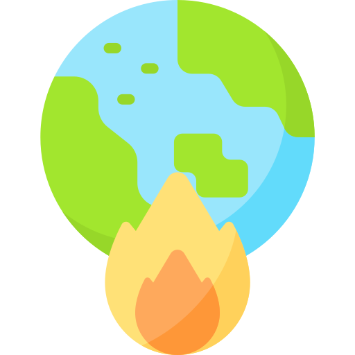 globale erwärmung Special Flat icon