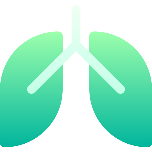 肺 Basic Gradient Gradient icon