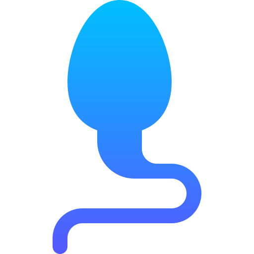 Sperm Basic Gradient Gradient icon
