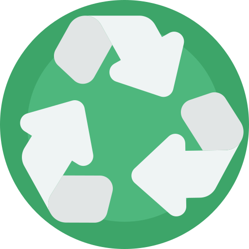 recycler Detailed Flat Circular Flat Icône