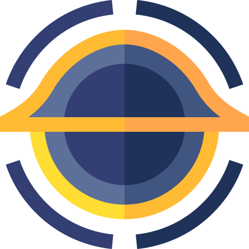 블랙홀 Basic Straight Flat icon