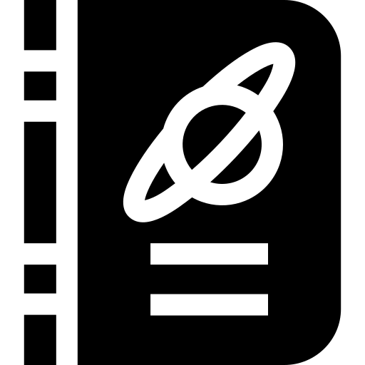 astronomia Basic Straight Filled Ícone