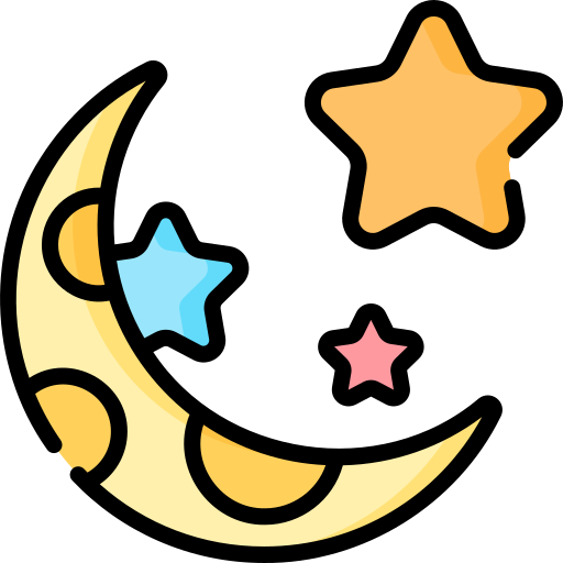 luna Special Lineal color icono