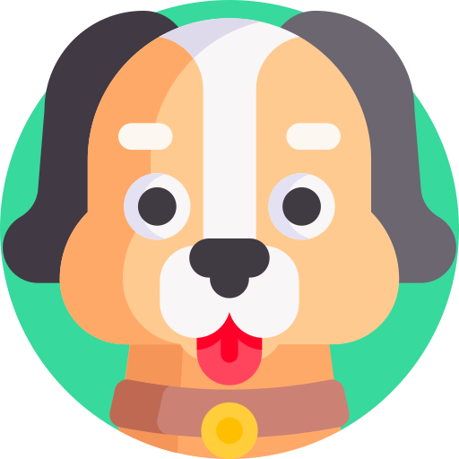 hund Detailed Flat Circular Flat icon