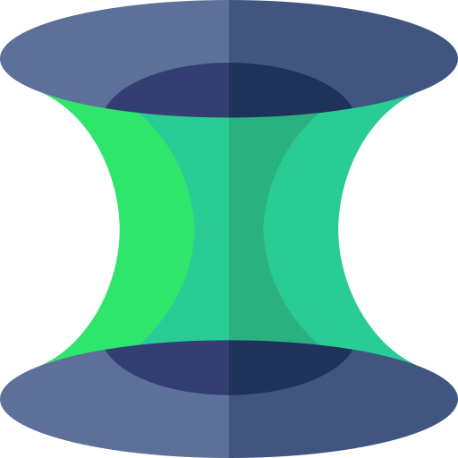 wormhole Basic Straight Flat icona