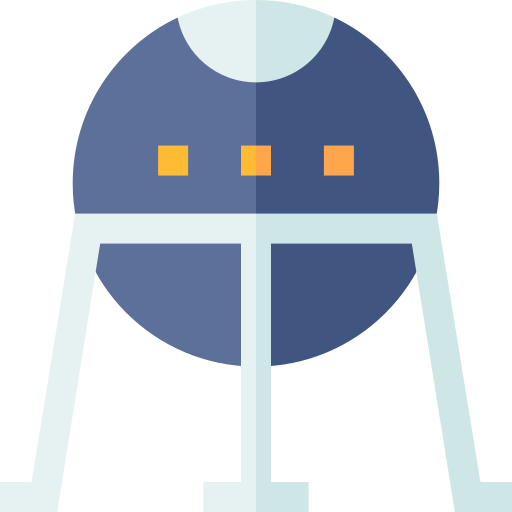 sputnik Basic Straight Flat icon