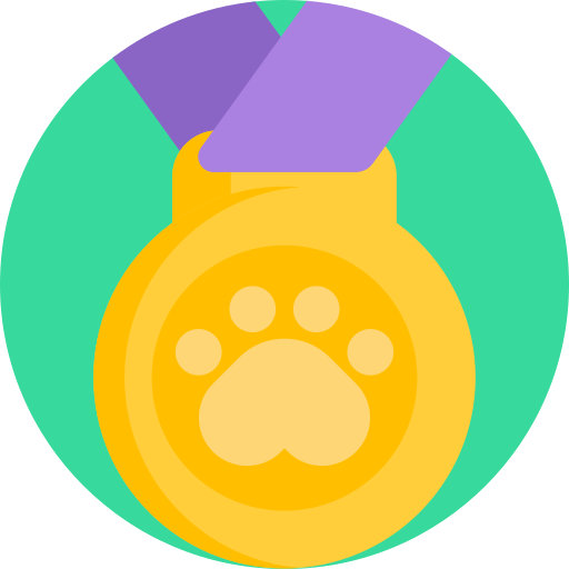 medaille Detailed Flat Circular Flat icoon