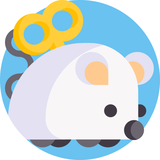ネズミのおもちゃ Detailed Flat Circular Flat icon