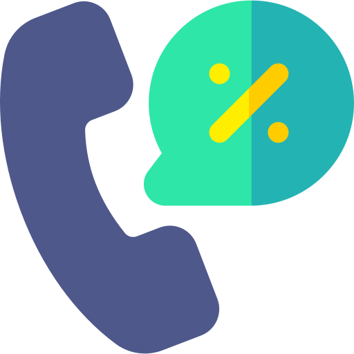 Phone call Basic Rounded Flat icon