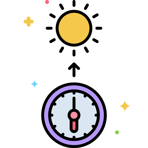 아침 Flaticons Lineal Color icon