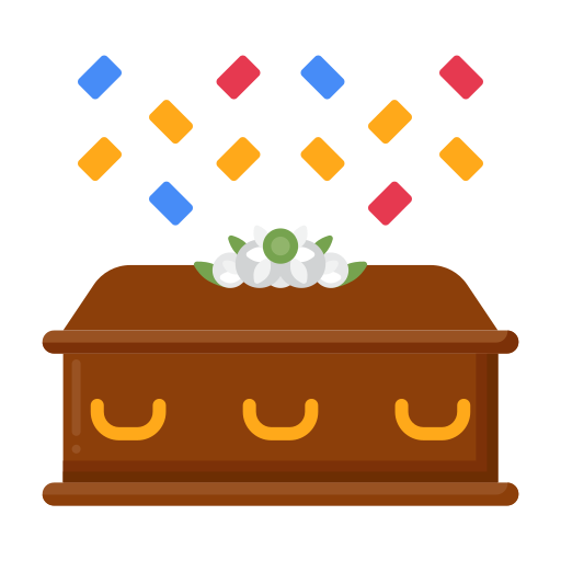 funeral Flaticons Flat Ícone