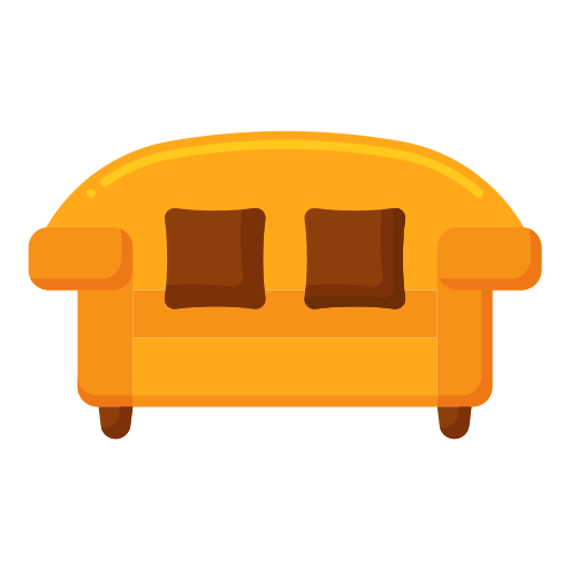 sofa Flaticons Flat ikona