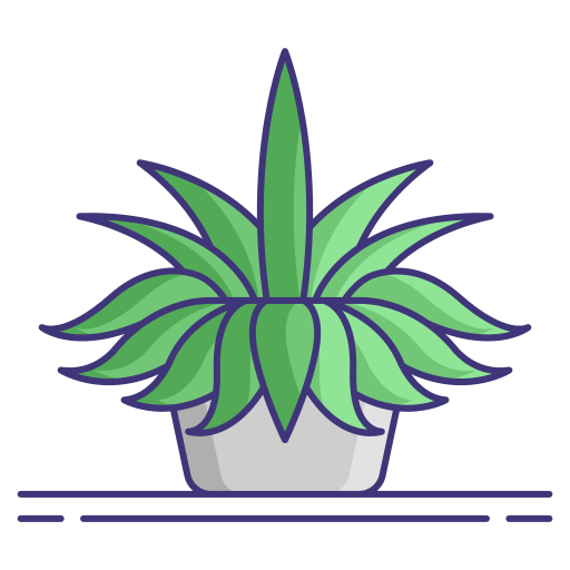 クモの植物 Flaticons Lineal Color icon