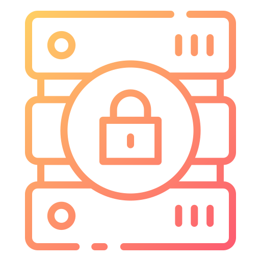 Data security Good Ware Gradient icon