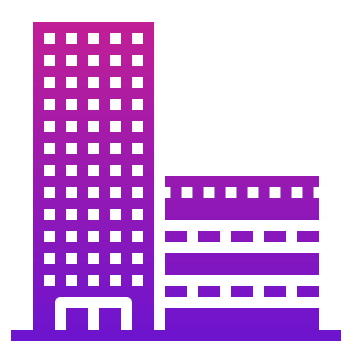 Skyscraper Generic Flat Gradient icon