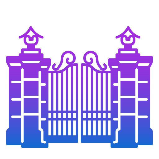 Gate Generic Flat Gradient icon