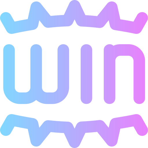 Win Super Basic Rounded Gradient icon
