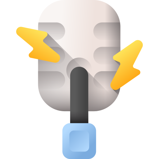 Microphone 3D Color icon