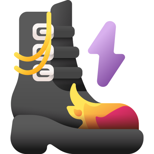 botas 3D Color icono