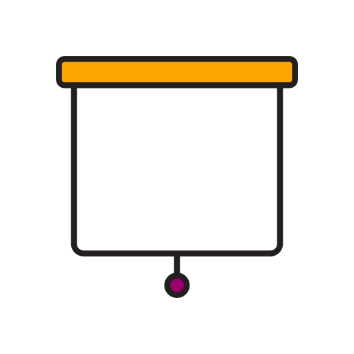 화면 Generic Outline Color icon