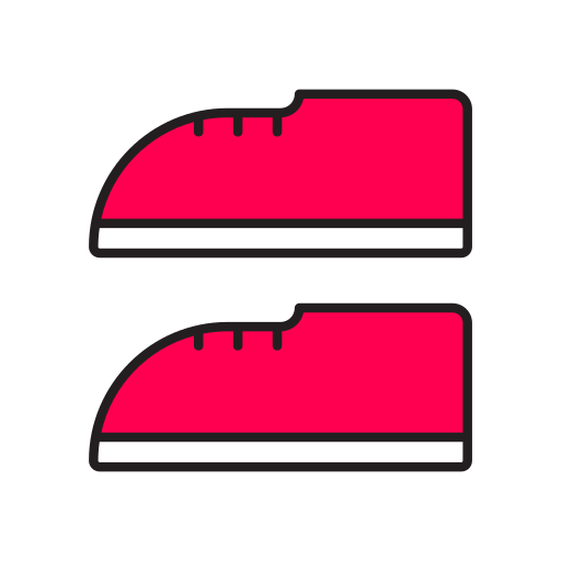 Shoes Generic Outline Color icon