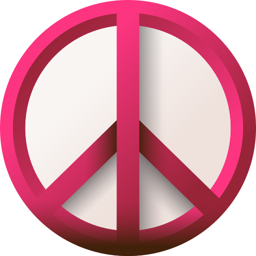 Peace 3D Color icon