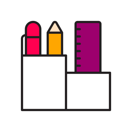papelería Generic Outline Color icono