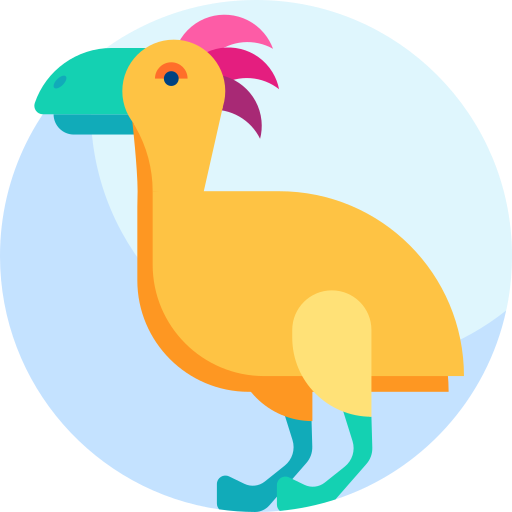 Dinosaur Detailed Flat Circular Flat icon