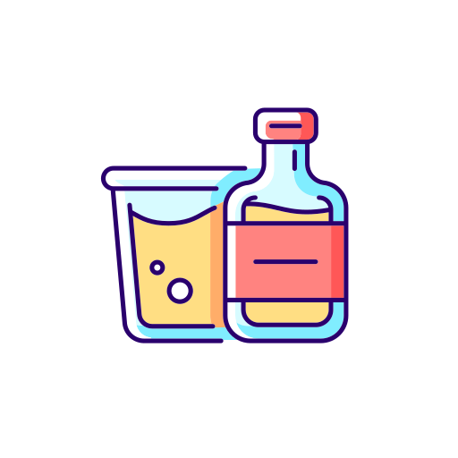 Алкогольный напиток Generic Outline Color иконка