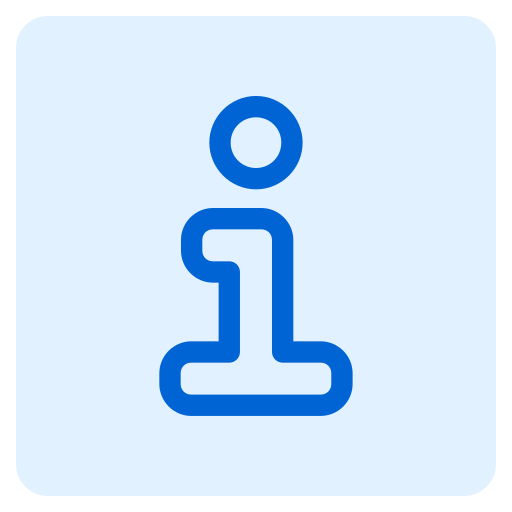 información Generic Square icono