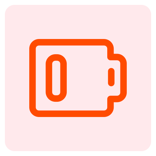 Low battery Generic Square icon