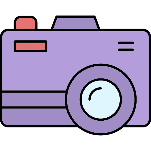 Photo camera Generic Thin Outline Color icon