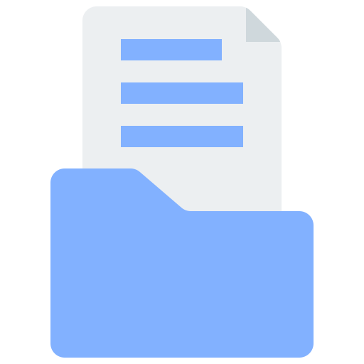 archiv Generic Blue icon