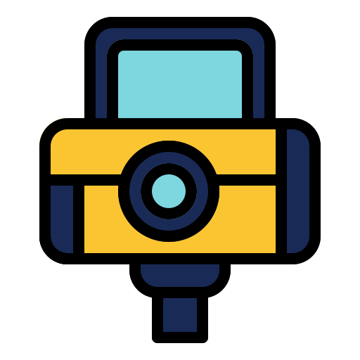 vlog Generic Outline Color icon