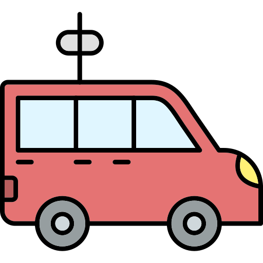 Toy car Generic Thin Outline Color icon