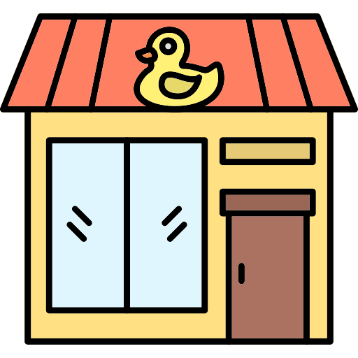 Toy shop Generic Thin Outline Color icon