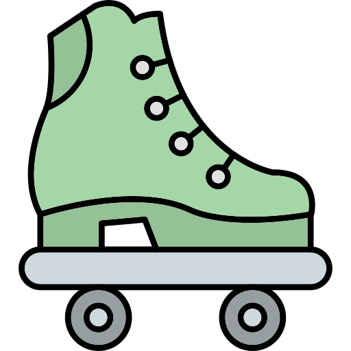 Roller skate Generic Thin Outline Color icon