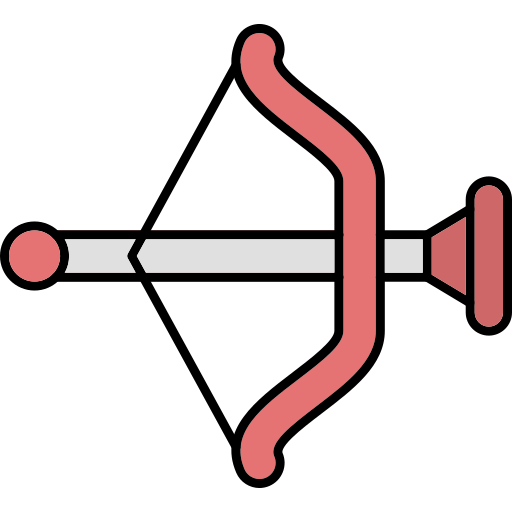 Archery Generic Thin Outline Color icon