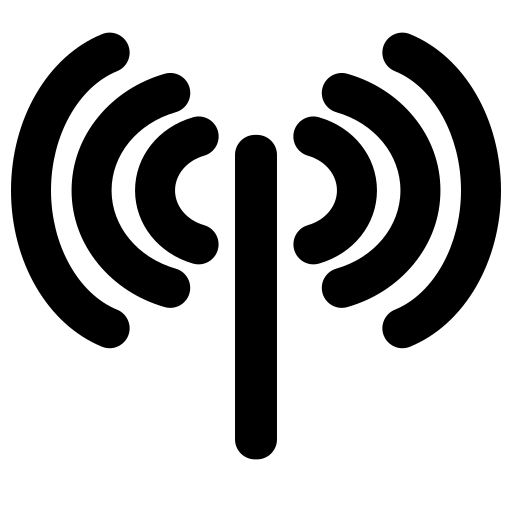 ponto de acesso Generic Glyph Ícone