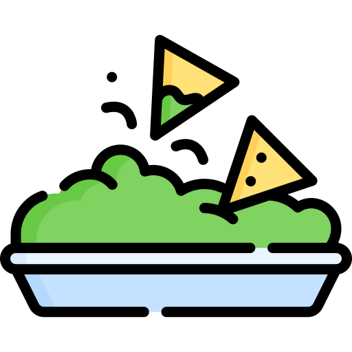 nachos Special Lineal color icono