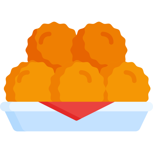 Nuggets Special Flat icon