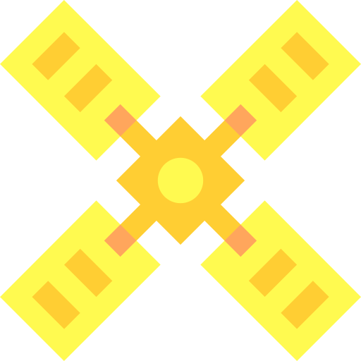 estación espacial Basic Sheer Flat icono