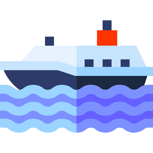 barco de vela Basic Straight Flat icono